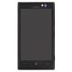 [000] LCD Screen Replacement and Digitizer Assembly with Frame for Nokia Lumia 925 [Black]