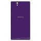 [000] Sony Xperia Z L36h Back Rear Battery Cover Housing Door Replacement [Purple]