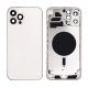 iPhone 12 Pro Max Back Rear Battery Cover Housing Door Replacement [with Frame] [White]