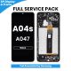 Samsung Galaxy A04s 2022 LCD Screen Replacement with Digitizer Assembly [with Frame] [Service Pack] [Black]