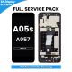 Samsung Galaxy A05s A057 2023 LCD Screen Replacement with Digitizer Assembly [With Frame] [Service Pack] [Black]