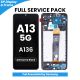 Samsung Galaxy A13 5G A136 2021 LCD Screen Replacement with Digitizer Assembly [With Frame] [Service Pack] [Black]