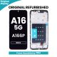 Samsung Galaxy A16 5G 2024 (SM-A166P) OLED Screen Replacement with Digitizer Assembly [With Frame] [Original Refurbished] [Black]