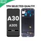 Samsung Galaxy A30 (A305) 2019 LCD Screen Replacement Assembly with Digitizer [With Frame] [Aftermarket] [Black]