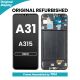 Samsung Galaxy A31 (A315) 2020 OLED Screen Replacement with Digitizer Assembly [With Frame] [Original Refurbished] [Black]