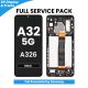 Samsung Galaxy A32 5G A326 LCD Screen Replacement with Digitizer Assembly [With Frame] [Service Pack] [Black]
