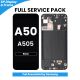 Samsung Galaxy A50 (A505) 2019 LCD Screen Replacement with Digitizer Assembly [With Frame] [Service Pack] [Black]