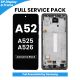 Samsung Galaxy A52 4G (A525) / 5G (A526) 2021 LCD Screen Replacement with Digitizer Assembly [With Frame] [Service Pack] [Awesome Black]