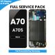 Samsung Galaxy A70 (A705) 2019 LCD Screen Replacement with Digitizer Assembly [With Frame] [Service Pack]