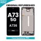 Samsung Galaxy A73 5G 2022 OLED Screen Replacement with Digitizer Assembly [with Frame] [Original Refurbished] [Grey]