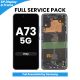 Samsung Galaxy A73 5G (A736) 2022 OLED Screen Replacement with Digitizer Assembly [With Frame] [Service Pack] [Awesome Grey]