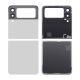 Samsung Galaxy Z Flip3 5G Back Rear Battery Cover Housing Door Replacement [With Camera Lens] [Original Material] [White]