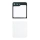 Samsung Galaxy Z Flip 5 F731 Back Rear Battery Cover Housing Door Replacement [With Camera Lens] [Aftermarket] [Cream]