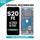 Samsung Galaxy S20FE 4G G780 / 5G G781 OLED Screen Replacement with Digitizer Assembly [With Frame] [Original Refurbished] [Cloud Mint]