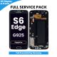 Samsung Galaxy S6 Edge G925 LCD Screen Replacement and Digitizer Assembly [with Frame] [Service Centre Part] [Sapphire]