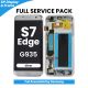 Samsung Galaxy S7 Edge G935 LCD Screen Replacement and Digitizer Assembly [with Frame] [Service Centre Part] [Silver] 
