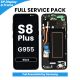 Samsung Galaxy S8 Plus G955 LCD Screen Replacement with Digitizer Assembly [With Frame] [Service Centre Part] [Black]