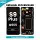 Samsung Galaxy S9 Plus G965 LCD Screen Replacement with Digitizer Assembly [With Frame] [Original Refurbished] [Black]