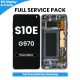 Samsung Galaxy S10E G970 LCD Screen Replacement with Digitizer Assembly [With Frame] [Service Pack] [Prism Black]