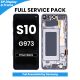 Samsung Galaxy S10 G973 LCD Screen Replacement with Digitizer Assembly [With Frame] [Service Pack] [Prism Black]