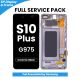 Samsung Galaxy S10 Plus G975 LCD Screen Replacement with Digitizer Assembly [With Frame] [Service Pack] [Prism and Ceramic Black]