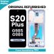 Samsung Galaxy S20 Plus 4G G985 / 5G G986 OLED Screen Replacement with Digitizer Assembly [With Frame] [Original Refurbished] [Cloud Blue]