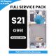 Samsung Galaxy S21 G991 LCD Screen Replacement with Digitizer Assembly [With Frame] [Service Pack] [Phantom White]