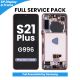 Samsung Galaxy S21 Plus G996 LCD Screen Replacement with Digitizer Assembly [With Frame] [Service Pack] [Phantom Violet]