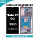 Samsung Galaxy Note 20 N980 / Note 20 5G N981 OLED Screen Assembly [with Frame] [Original Refurbished] [Grey]