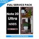 Samsung Galaxy Note 20 Ultra 4G N985 / 5G N986 OLED Screen Assembly [with Frame] [Without Front Camera] [Service Pack] [Bronze]