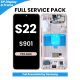Samsung Galaxy S22 S901 OLED Screen Replacement with Digitizer Assembly [With Frame] [Service Pack] [Pink Gold]