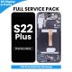 Samsung Galaxy S22 Plus S906 OLED Screen Replacement with Digitizer Assembly [With Frame] [Service Pack] [Phantom Black]