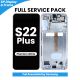 Samsung Galaxy S22 Plus S906 OLED Screen Replacement with Digitizer Assembly [With Frame] [Service Pack] [Phantom White]