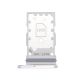 Samsung Galaxy S22 Ultra S908 Sim Card Tray Holder Replacement [Phantom White]