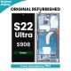 Samsung Galaxy S22 Ultra S908 OLED Screen Replacement with Digitizer Assembly [With Frame] [Original Refurbished] [Green]