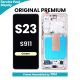Samsung Galaxy S23 S911 OLED Screen Replacement with Digitizer Assembly [With Frame] [Original New Display] [Cream]