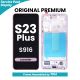 Samsung Galaxy S23 Plus S916 OLED Screen Replacement with Digitizer Assembly [With Frame] [Original New Display] [Lavender]