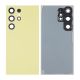 Samsung Galaxy S24 Ultra S928 Back Rear Battery Cover Housing Door Replacement [With Camera Lens] [Aftermarket] [Titanium Yellow]