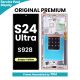 Samsung Galaxy S24 Ultra S928 OLED Screen Replacement with Digitizer Assembly [With Frame] [Original New Display] [Amber Yellow]