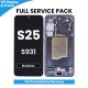 Samsung Galaxy S25 S931 OLED Screen Replacement with Digitizer Assembly [With Frame] [Service Pack] [Blueblack]