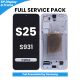 Samsung Galaxy S25 S931 OLED Screen Replacement with Digitizer Assembly [With Frame] [Service Pack][Icyblue]