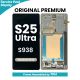 Samsung Galaxy S25 Ultra S938 OLED Screen Replacement with Digitizer Assembly [With Frame] [High Quality] [Titanium Grey]