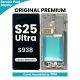 Samsung Galaxy S25 Ultra S938 OLED Screen Replacement with Digitizer Assembly [With Frame] [High Quality] [Titanium Whitesilver]