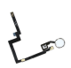 iPad mini 3 Home Switch Button Flex Cable Ribbon Assembly [Super High Quality] [Silver]