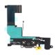 iPhone SE Charging Port Dock Connector Headphone Jack with Microphone Flex Cable Ribbon [Black]