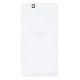 [000] Sony Xperia Z L36h Back Rear Battery Cover Housing Door Replacement [White]