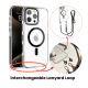 Case It Crossbody Clear Shockproof Case for for iPhone 16 Pro Max w/ Magsafe