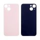 iPhone 13 Mini Back Rear Battery Cover Housing Door Replacement [With Large Camera Hole] [Glass Only] [High Quality] [Pink]