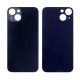 iPhone 13 Mini Back Rear Battery Cover Housing Door Replacement [With Large Camera Hole] [Glass Only] [High Quality] [Black]